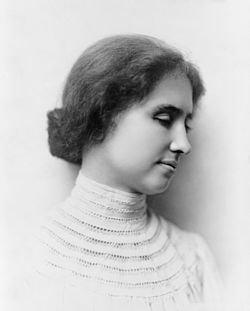portrait helen keller